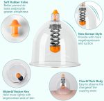 Ditind Juego de terapia de ventosas, juego de ventosas de 18 piezas, kit profesional de ventosas para terapia de masaje, ventosas actualizadas portátiles con funda, ventosas de bomba para celulitis, alivio del dolor muscular y terapia física. - Image 3